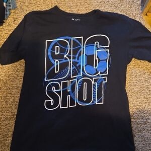 Big Shot Kids' Black and Blue Graphic T-Shirt